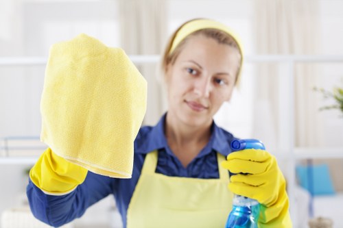 Local cleaners preparing an Edgware home for handover
