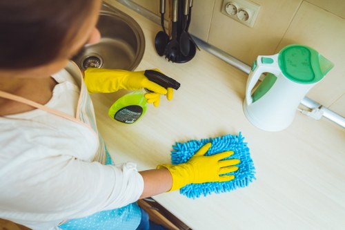 Professional steam carpet cleaning service for an Edgware home interior