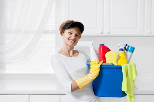 Commercial cleaning in Edgware for a polished office environment