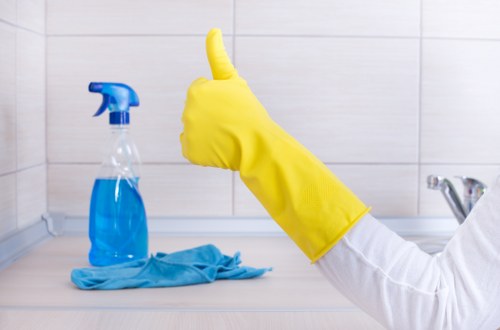Accessible website layout for Edgware Cleaners with clear headings